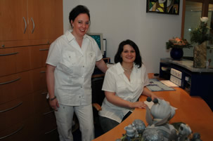 Ute Schellen und Sonja Skawinski